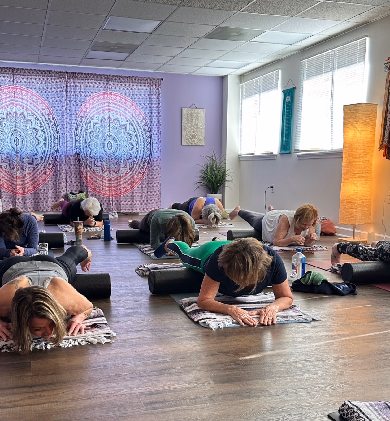 group yoga