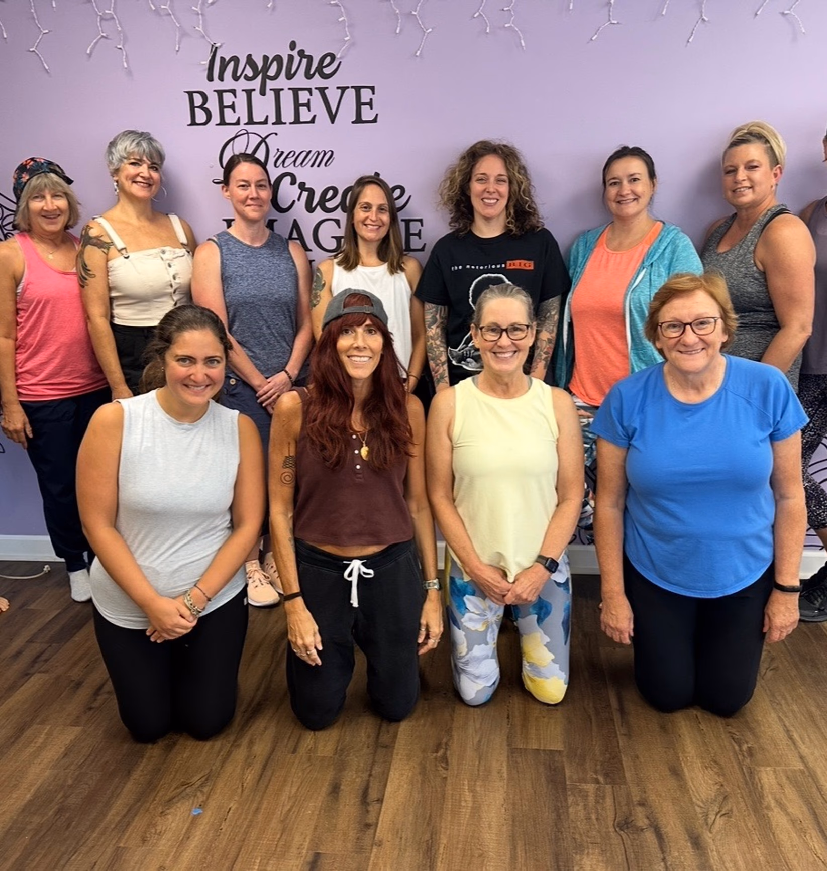 purple yoga